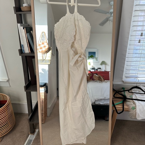 NWT Tach Clothing Marguerite Cutwork Embroidered Dress, S - Picture 7 of 9